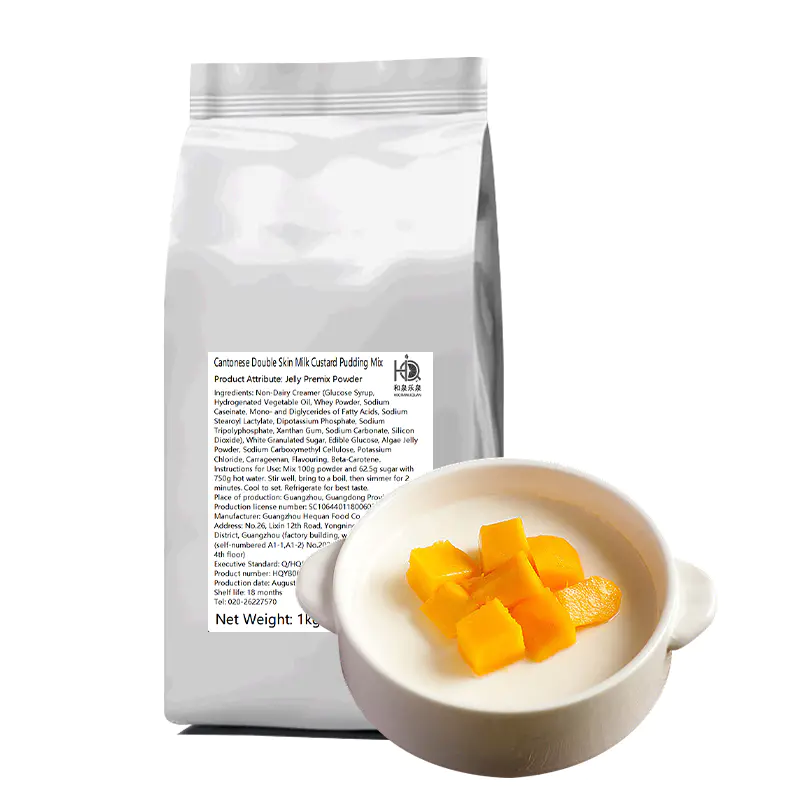 Gelatin Powder-Cantonese Double Skin Milk Custard Pudding Powder-11