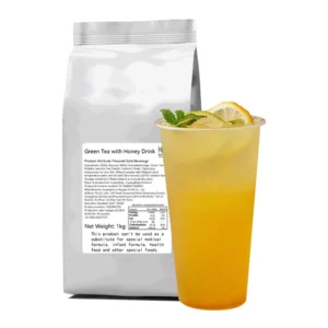 Drink Mixes-Green Tea with Honey Drink Mix Powder-11