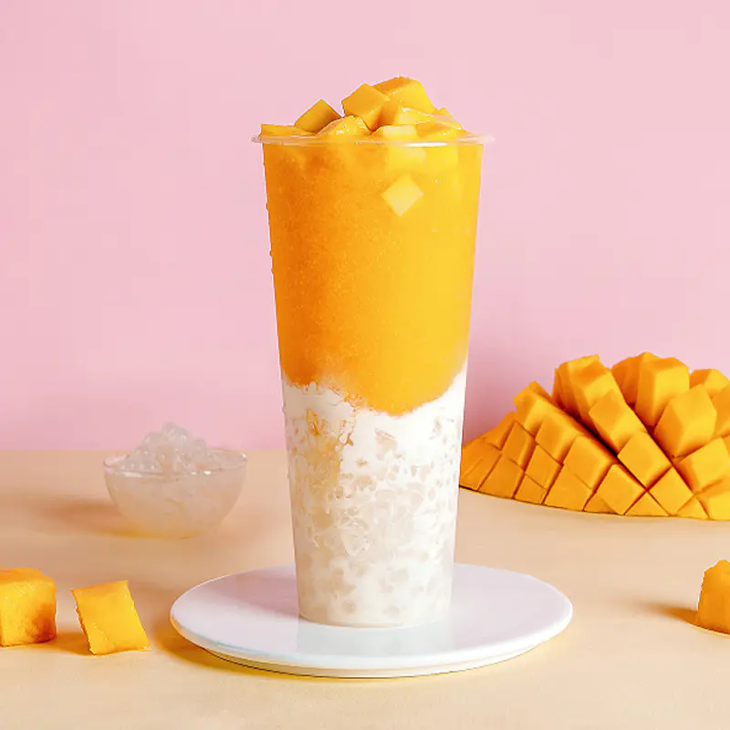 Drink Mixes-Chilled Mango Sago Cream with Pomelo Powder-2