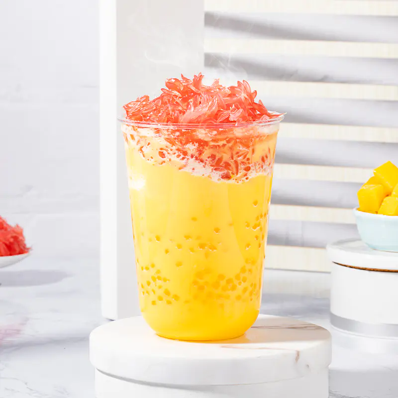 Drink Mixes-Chilled Mango Sago Cream with Pomelo Powder-3