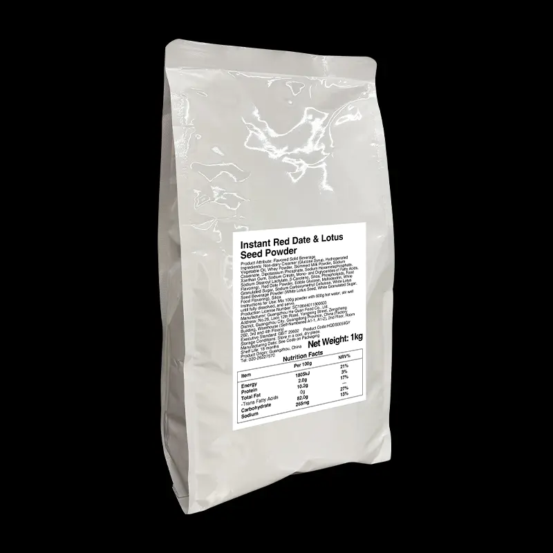 Drink Mixes-Red Date & Dried Lotus Seed Instant Porridge Powder-5