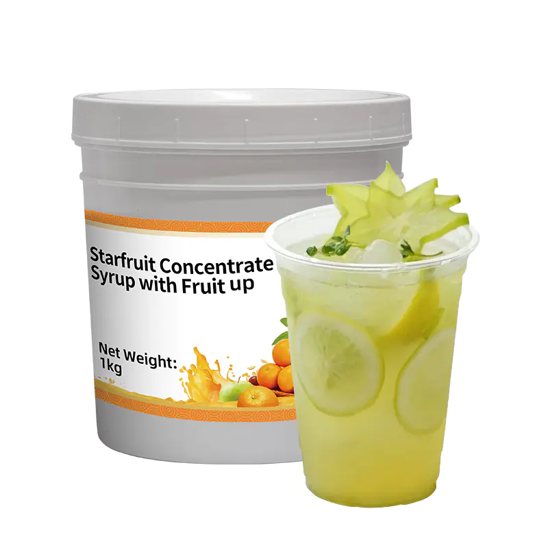 Syrup-Starfruit Concentrate with Real Fruit Pulp-11
