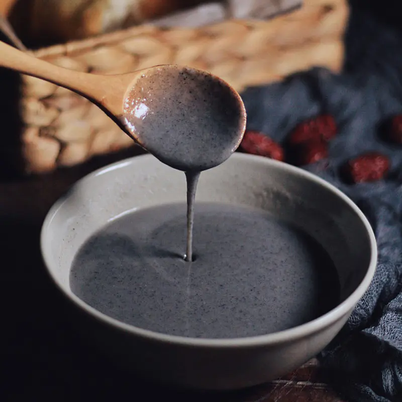 Drink Mixes-Red Date & Black Rice Instant Porridge Powder-2