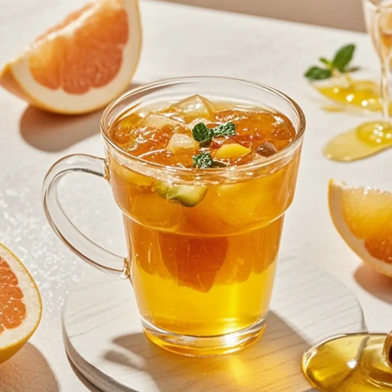 Syrup-Pomelo Concentrate with Real Fruit Pulp-3