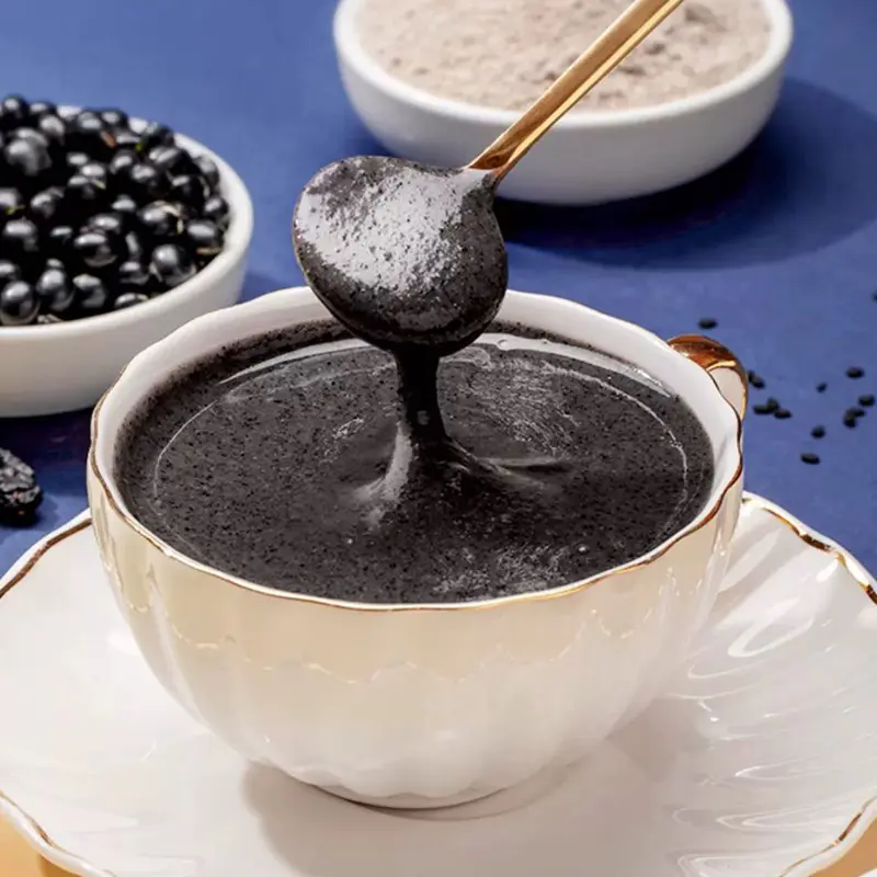 Drink Mixes-Red Date & Black Rice Instant Porridge Powder-4