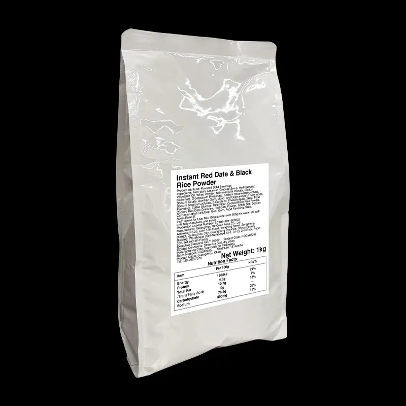 Drink Mixes-Red Date & Black Rice Instant Porridge Powder-5